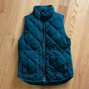 J crew quilted vest